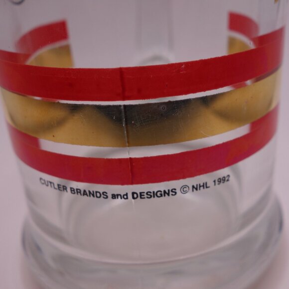 Vintage Cutler Brands and Designs NHL 1992 Ottawa Senators Glass with Handle - Picture 13 of 15
